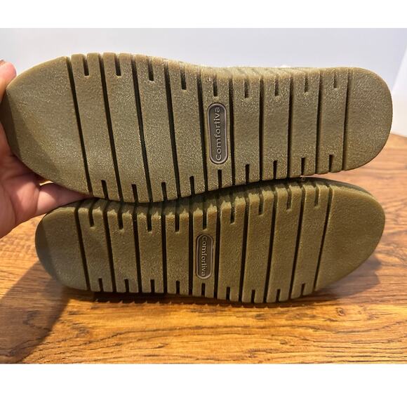 Comfortiva Women’s Holland Lace Up Suede Booties – Taupe – Size 6 – NWOB - Picture 9 of 12